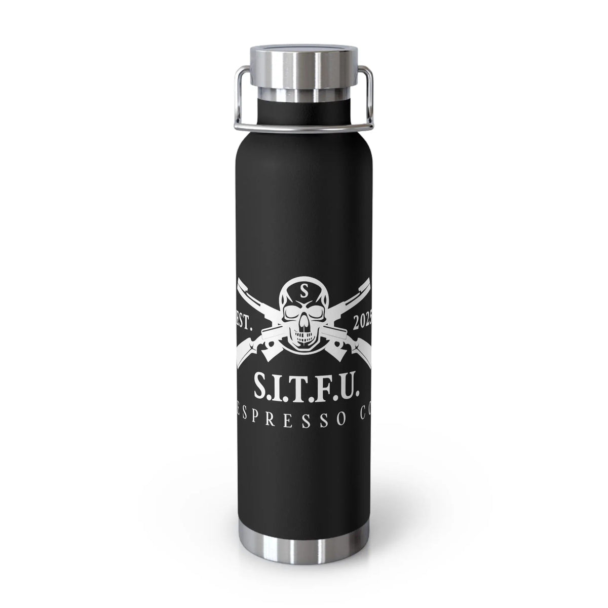 S.I.T.F.U. Copper Insulated Stainless Steel Hot Thermos Mug 42