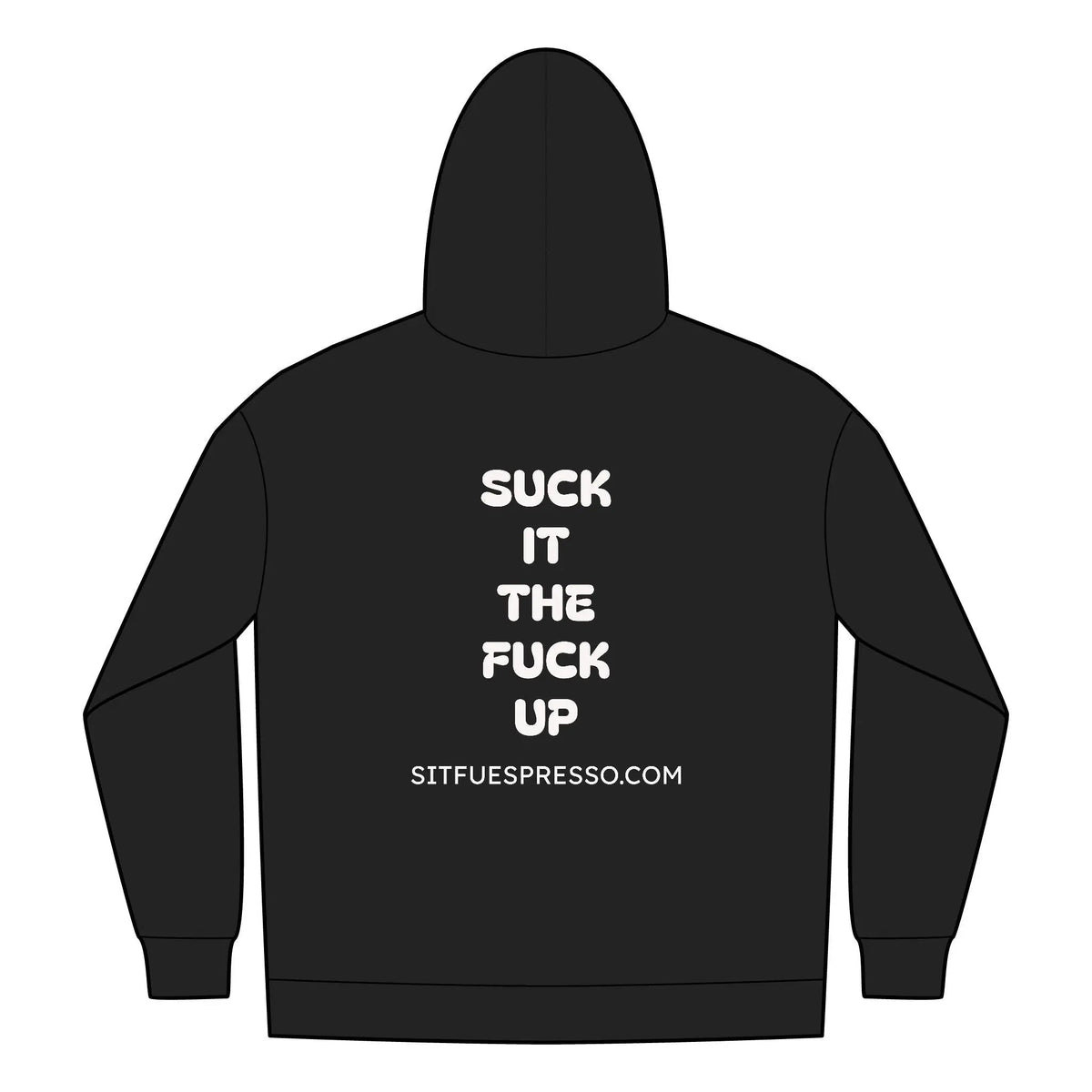Funny Motivational Coffee Lover Hoodie.