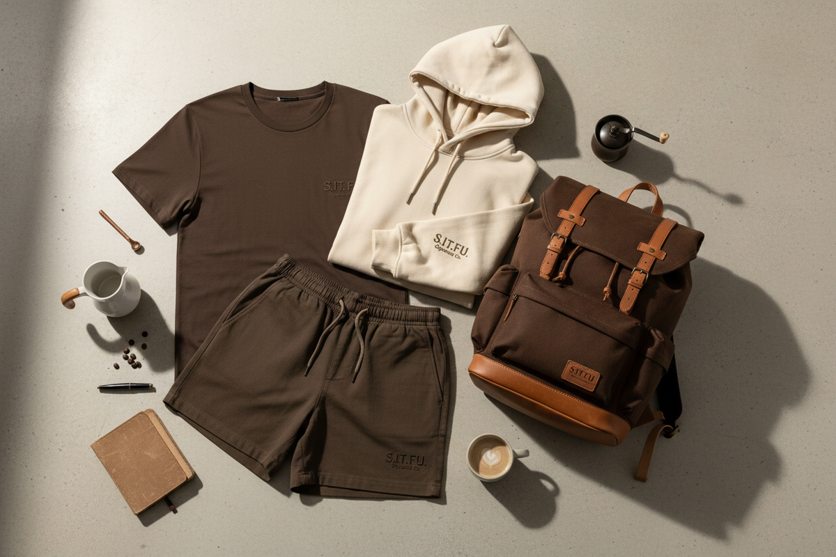 Coffee-Inspired Apparel & Merchandise