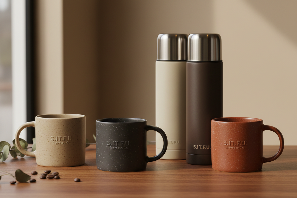Premium Coffee Mugs & Insulated Thermoses