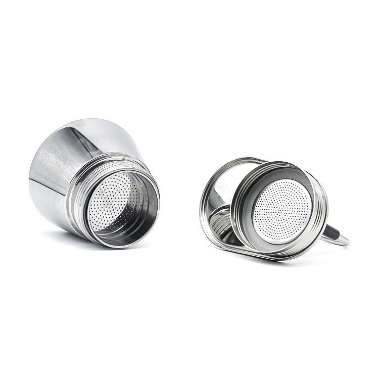 Stainless Steel Espresso Moka Pot - S.I.T.F.U. Espresso Co