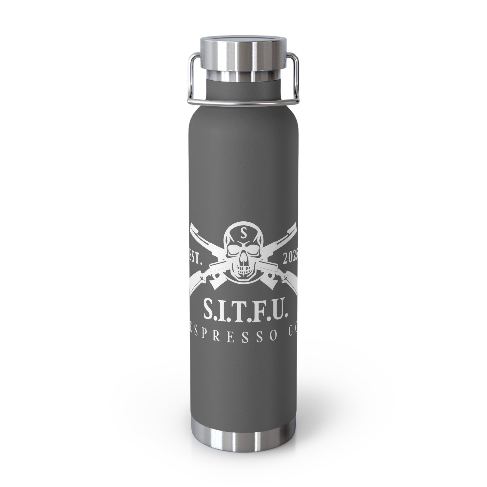 S.I.T.F.U.  Copper Insulated Stainless Steel Hot Thermos - S.I.T.F.U. Espresso Co