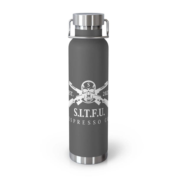 S.I.T.F.U. Copper Insulated Stainless Steel Hot Thermos Mug 42