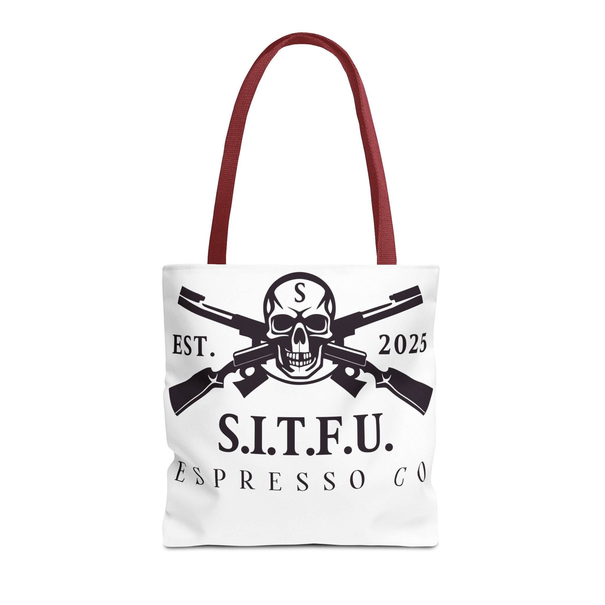 S.I.T.F.U. Espresso Graphic Tote Bag - S.I.T.F.U. Espresso Co
