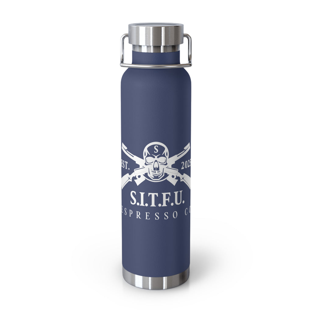 S.I.T.F.U.  Copper Insulated Stainless Steel Hot Thermos - S.I.T.F.U. Espresso Co