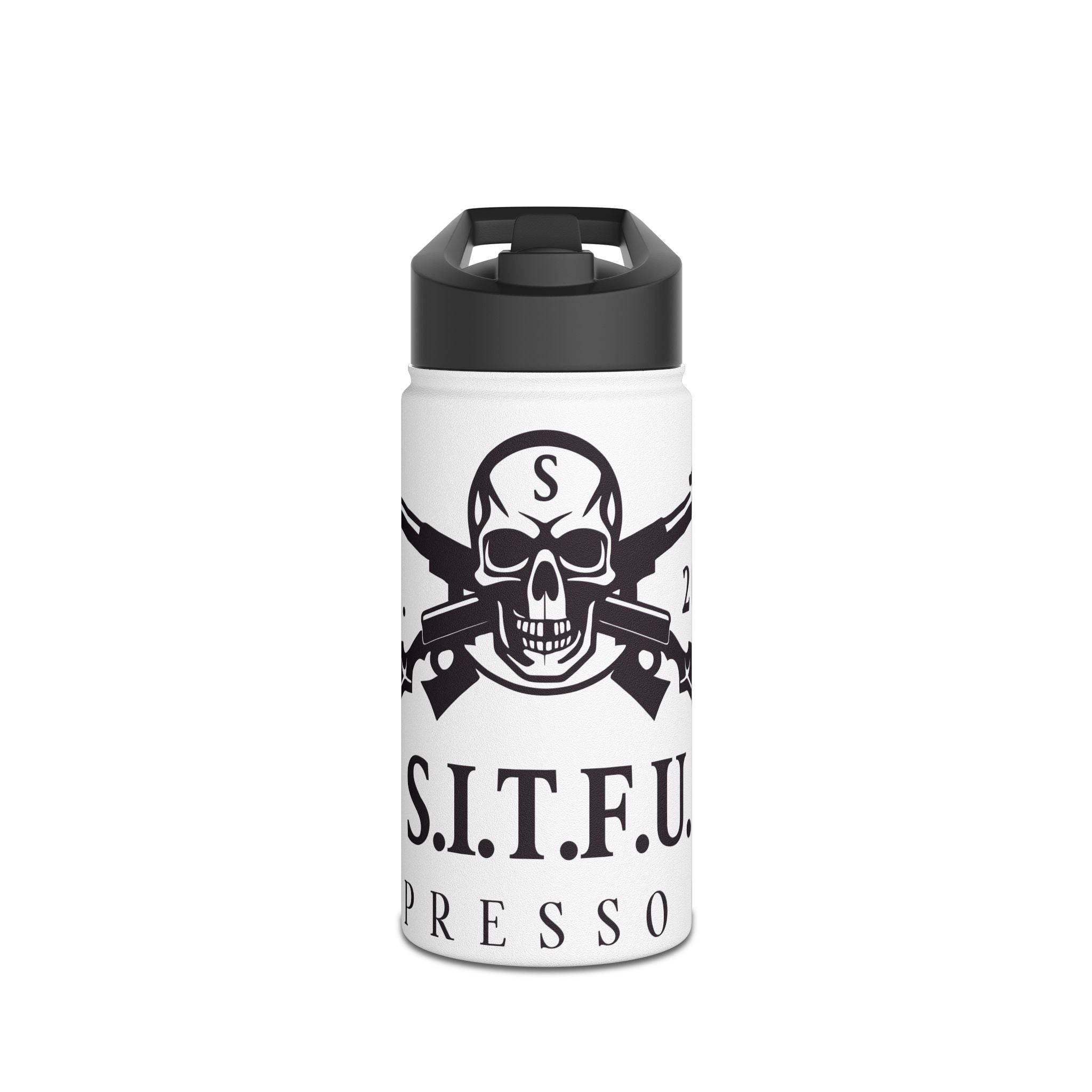 S.I.T.F.U. Stainless Steel Water Bottle - S.I.T.F.U. Espresso Co