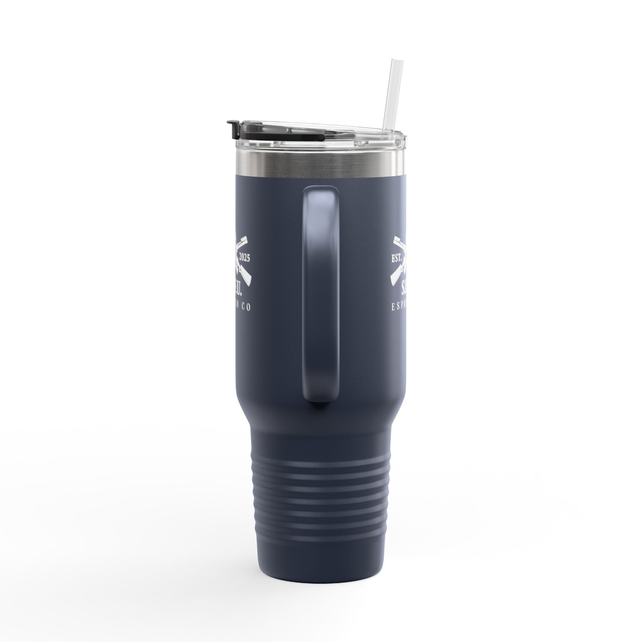 S.I.T.F.U. Red Insulated Travel Mug | 40oz - S.I.T.F.U. Espresso Co