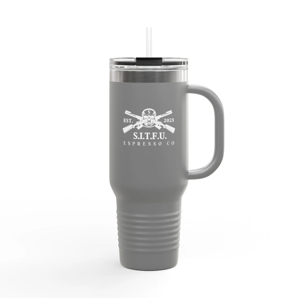 S.I.T.F.U. Red Insulated Travel Mug | 40oz Mug 53