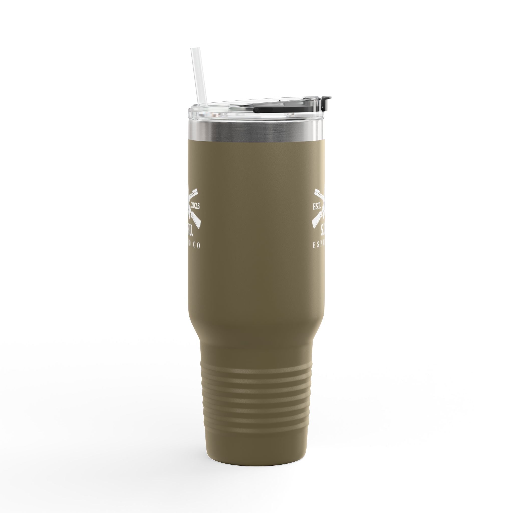 S.I.T.F.U. Red Insulated Travel Mug | 40oz - S.I.T.F.U. Espresso Co