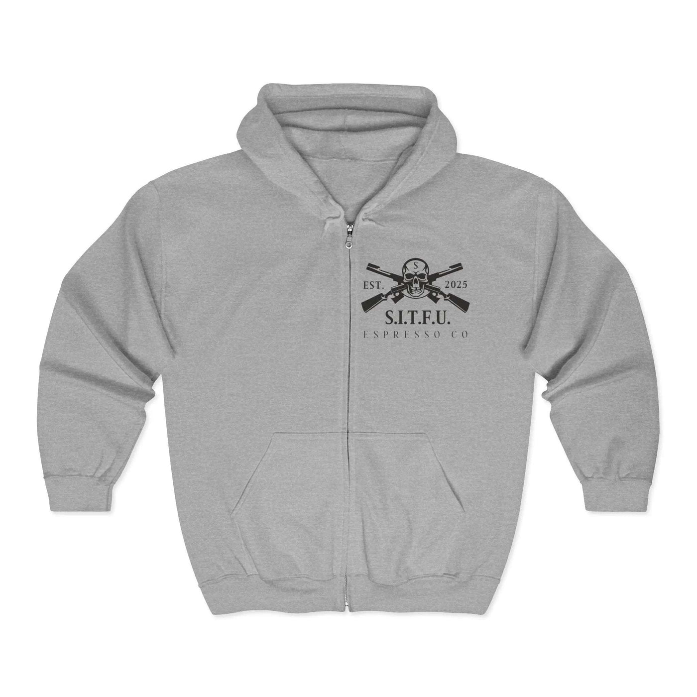 S.L.T.F.U Unisex Full Zip Hoodie
