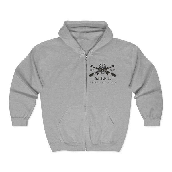 S.L.T.F.U Unisex Full Zip Hoodie