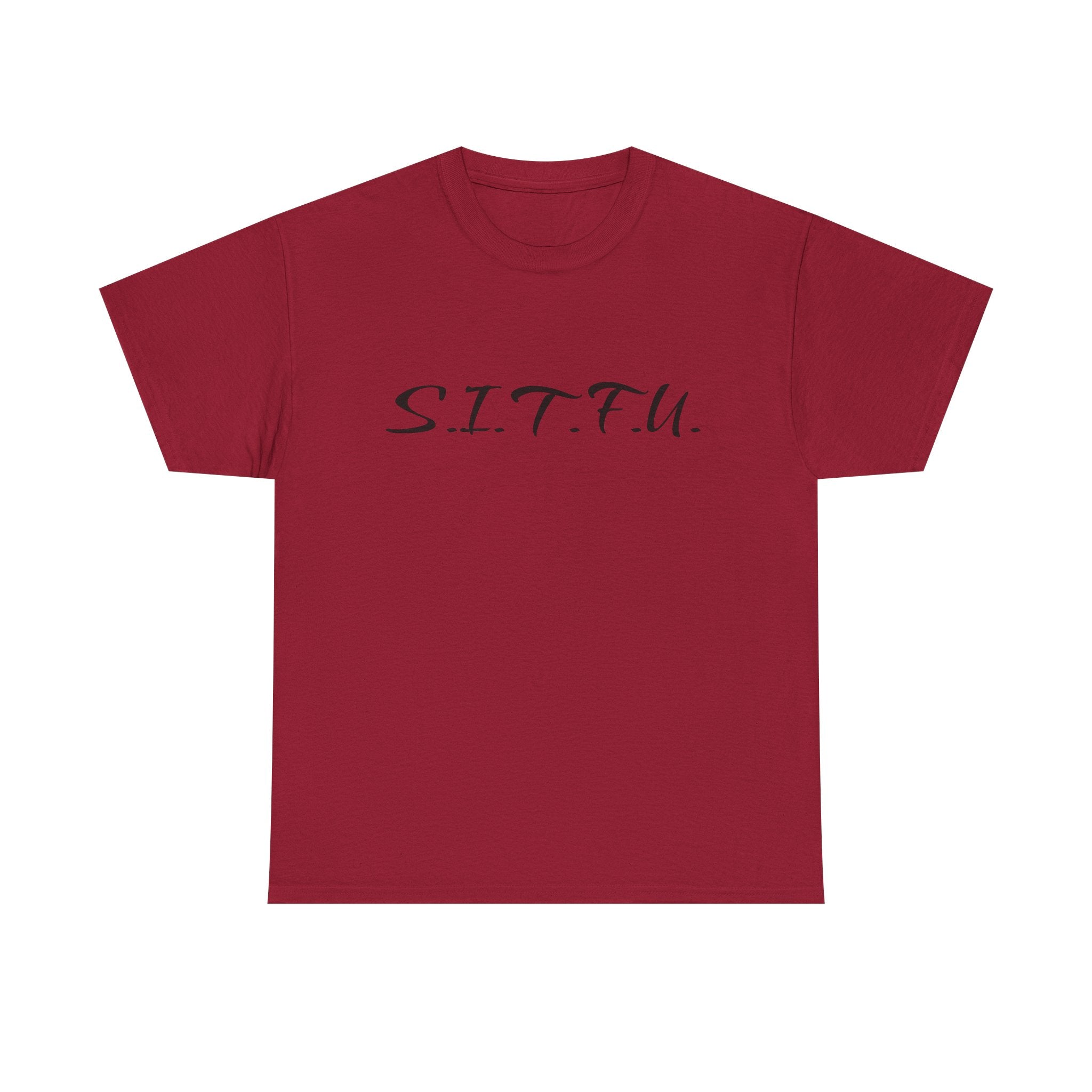 Sitfu Unisex Tee - Cozy Casual Wear, Perfect Gift for Every Occasion - S.I.T.F.U. Espresso Co