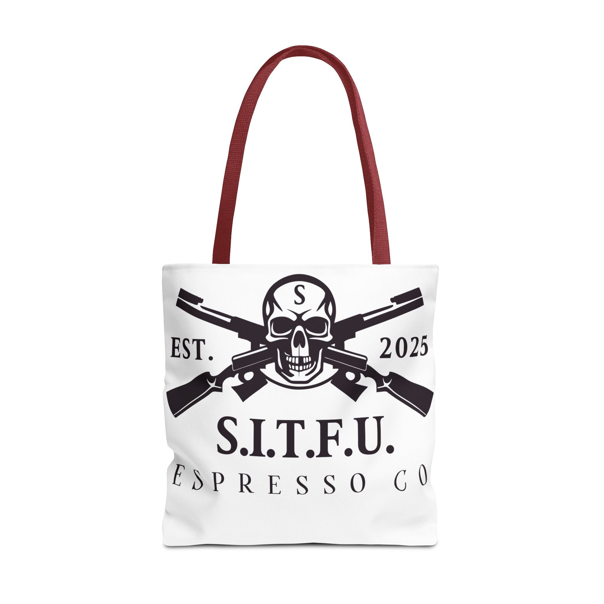 S.I.T.F.U. Espresso Graphic Tote Bag - S.I.T.F.U. Espresso Co