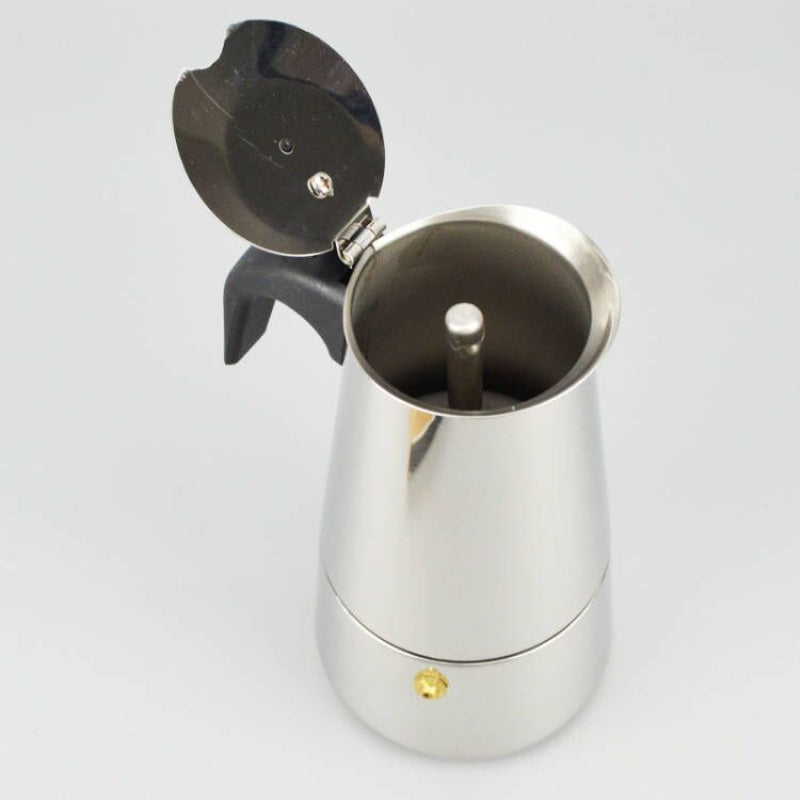 Stainless Steel Espresso Coffee Maker - S.I.T.F.U. Espresso Co