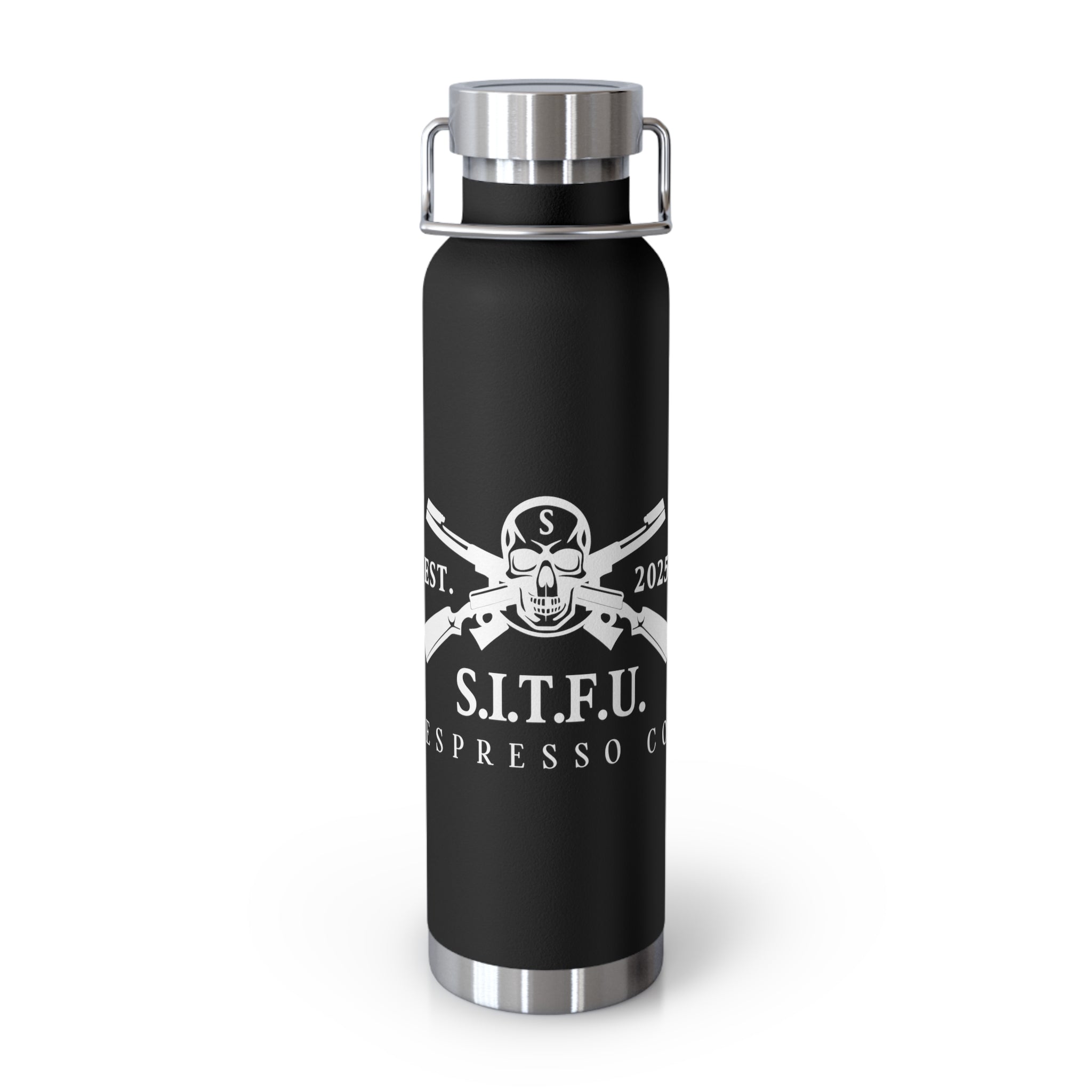 S.I.T.F.U.  Copper Insulated Stainless Steel Hot Thermos - S.I.T.F.U. Espresso Co