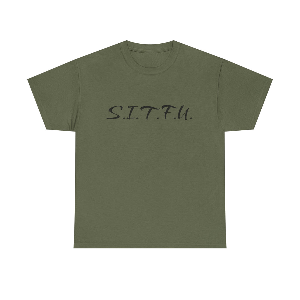 Sitfu Unisex Tee - Cozy Casual Wear, Perfect Gift for Every Occasion - S.I.T.F.U. Espresso Co