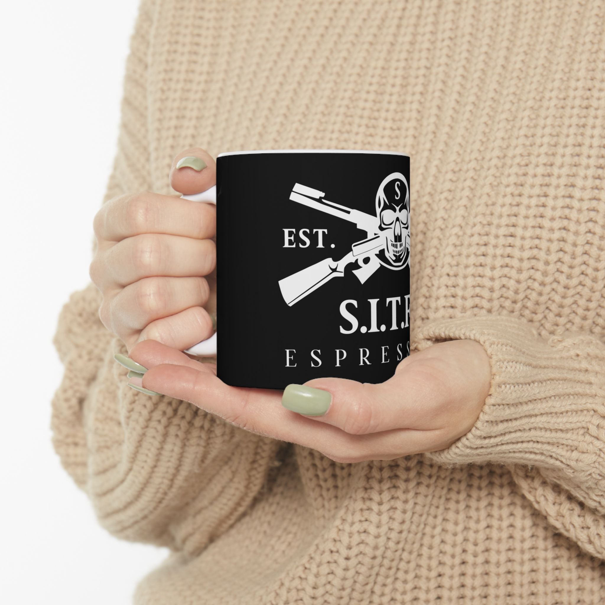 Skull Mug S.I.T.F.U. Espresso - S.I.T.F.U. Espresso Co