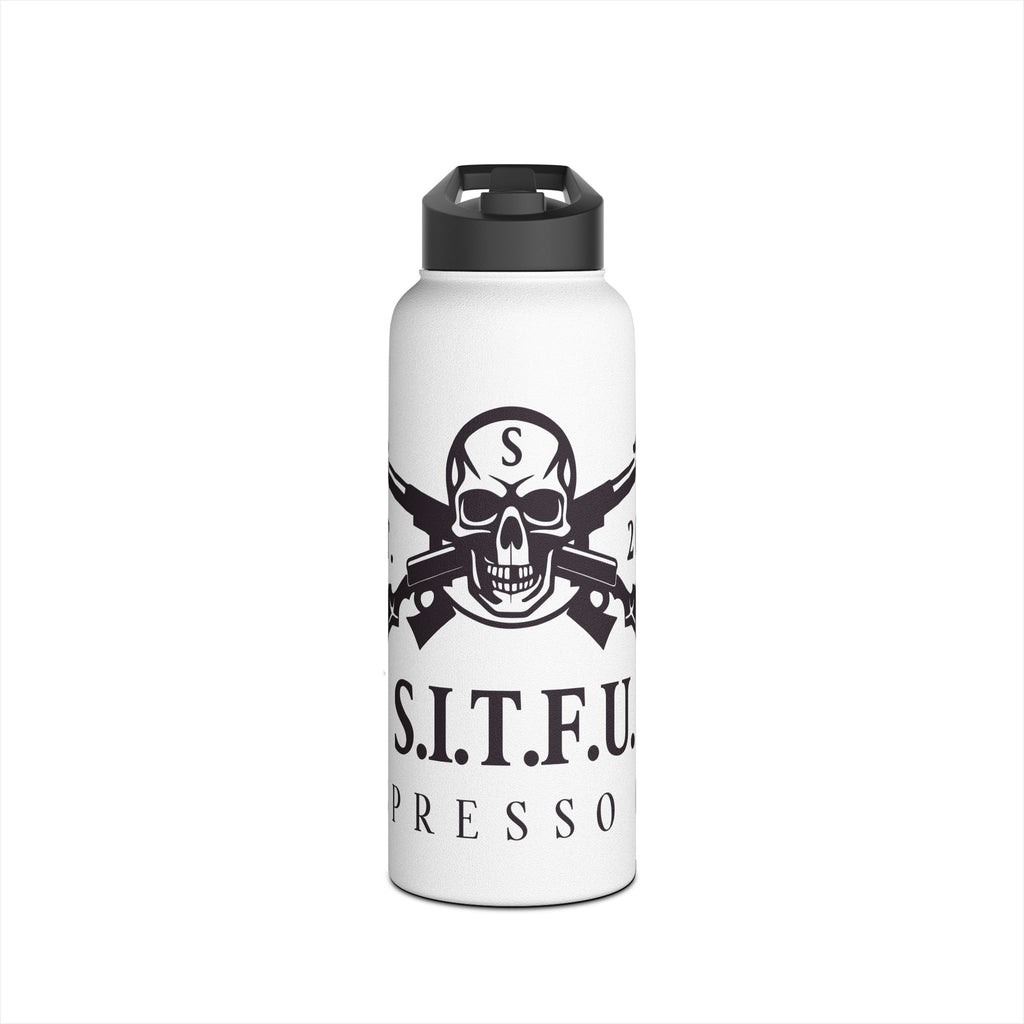 S.I.T.F.U. Stainless Steel Water Bottle - S.I.T.F.U. Espresso Co