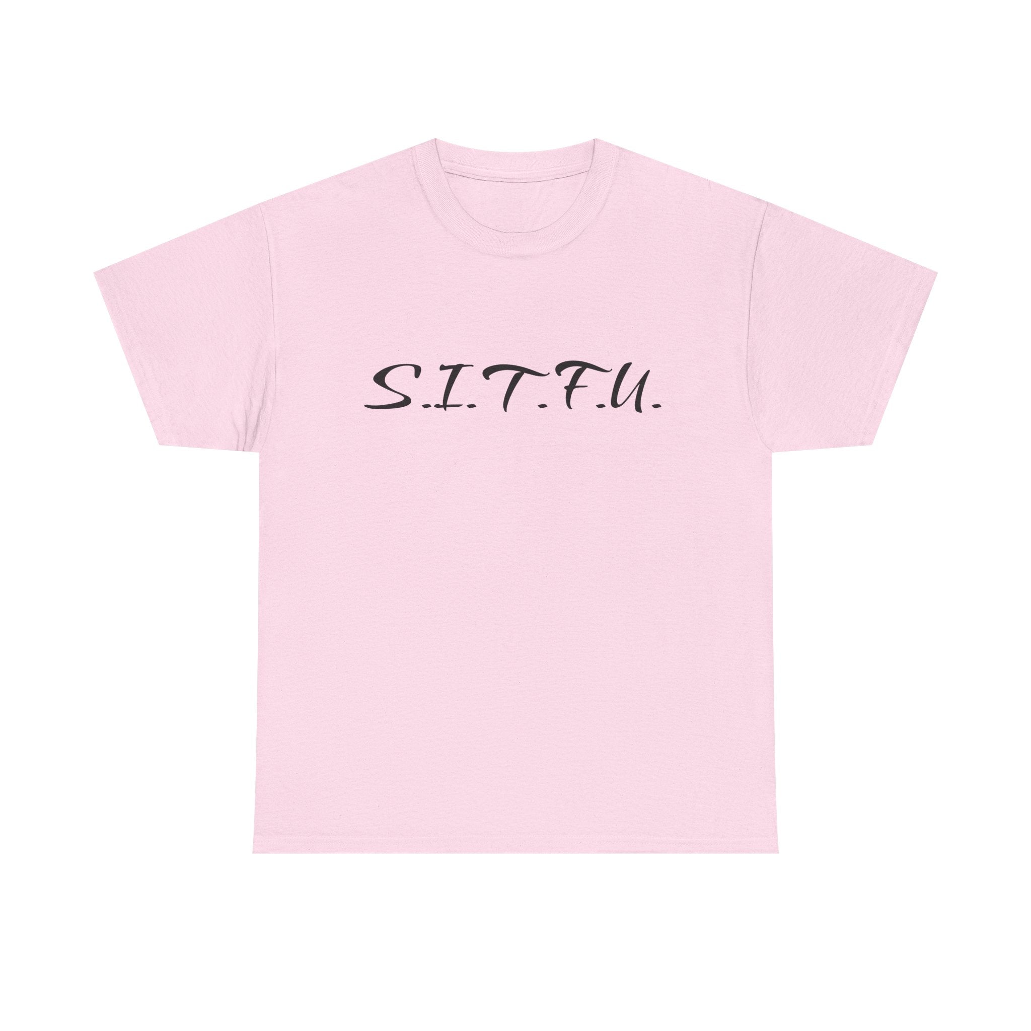 Sitfu Unisex Tee - Cozy Casual Wear, Perfect Gift for Every Occasion - S.I.T.F.U. Espresso Co