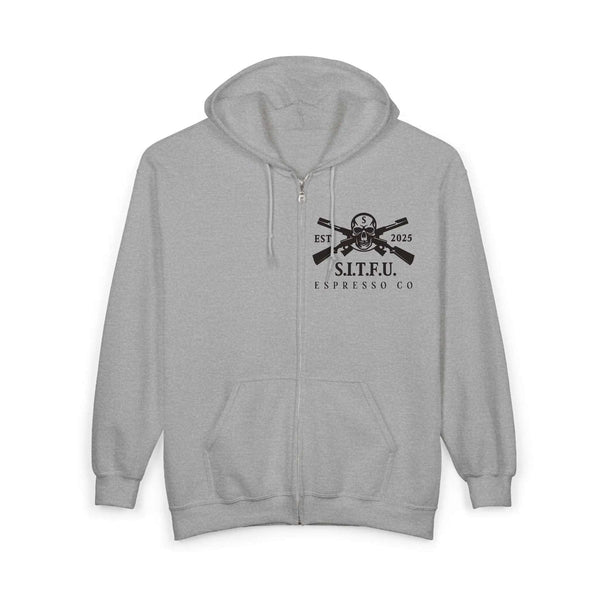 S.L.T.F.U Unisex Full Zip Hoodie