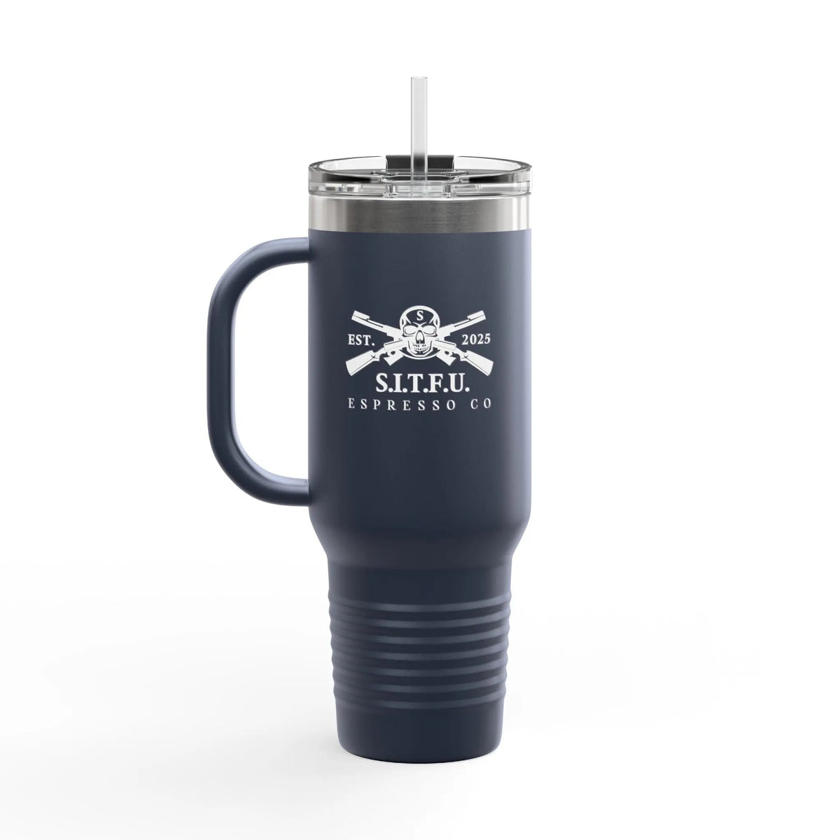 S.I.T.F.U. Red Insulated Travel Mug | 40oz Mug 53