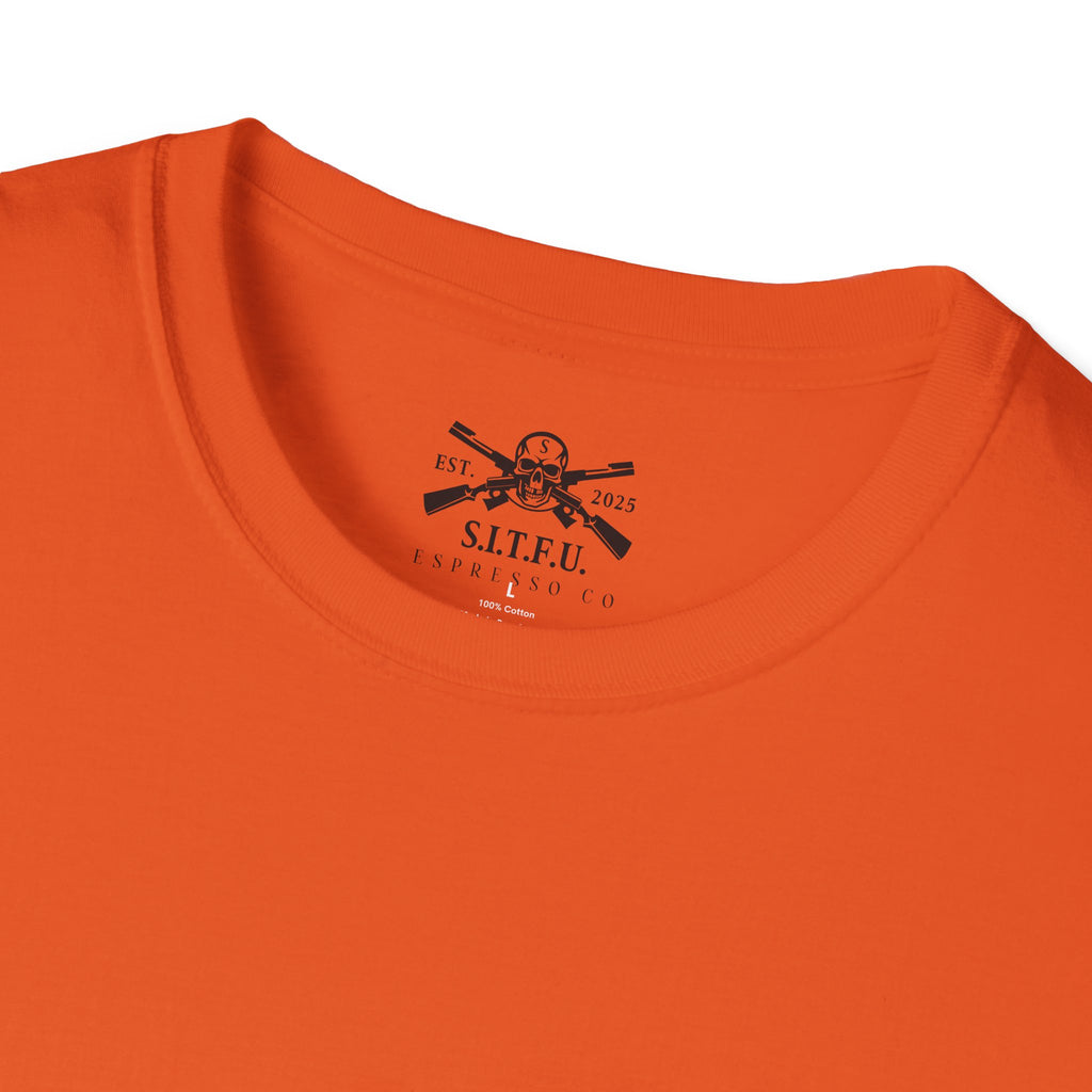 S.I.T.F.U. Espresso Unisex T-Shirt - S.I.T.F.U. Espresso Co