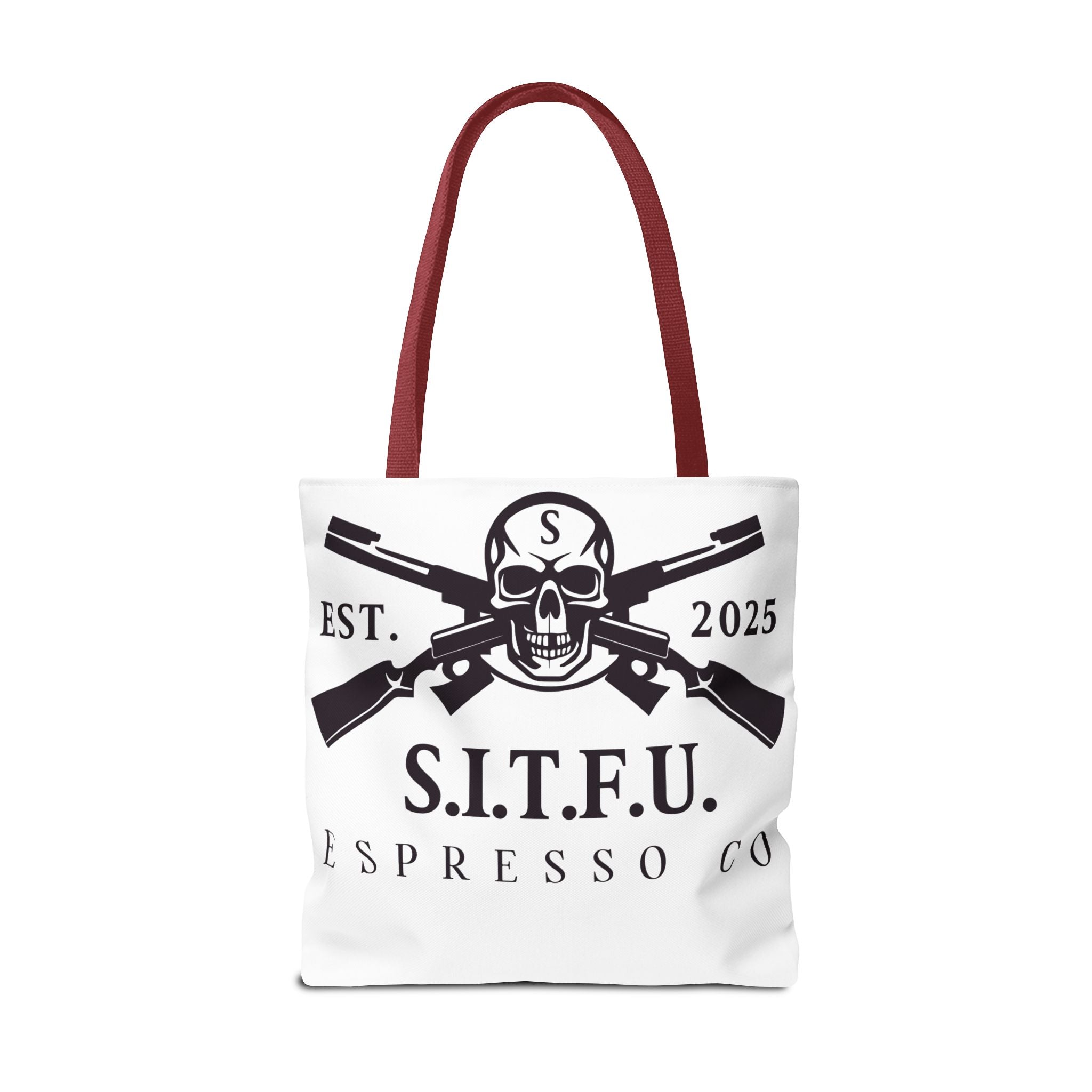 S.I.T.F.U. Espresso Graphic Tote Bag