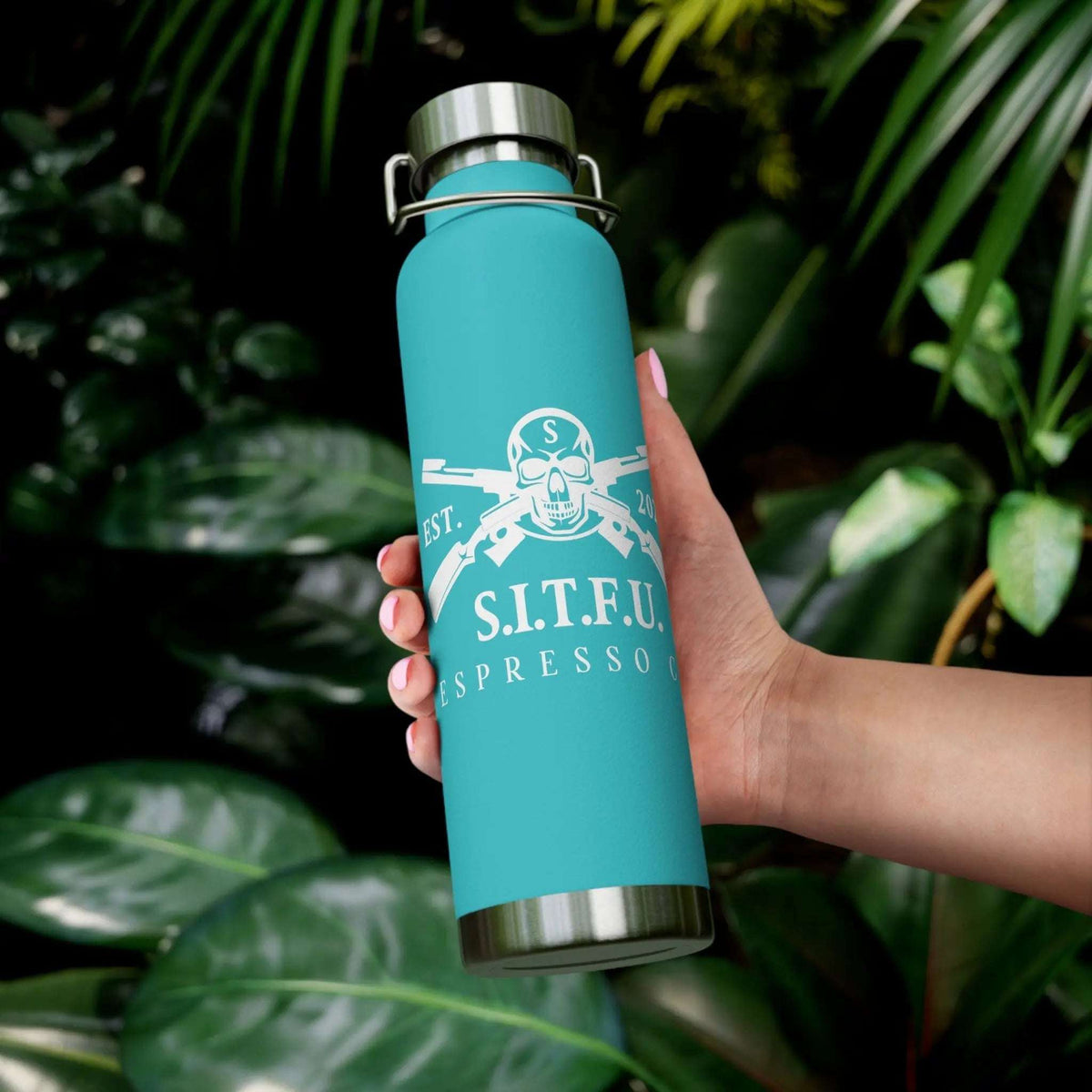 S.I.T.F.U. Copper Insulated Stainless Steel Hot Thermos Mug 42