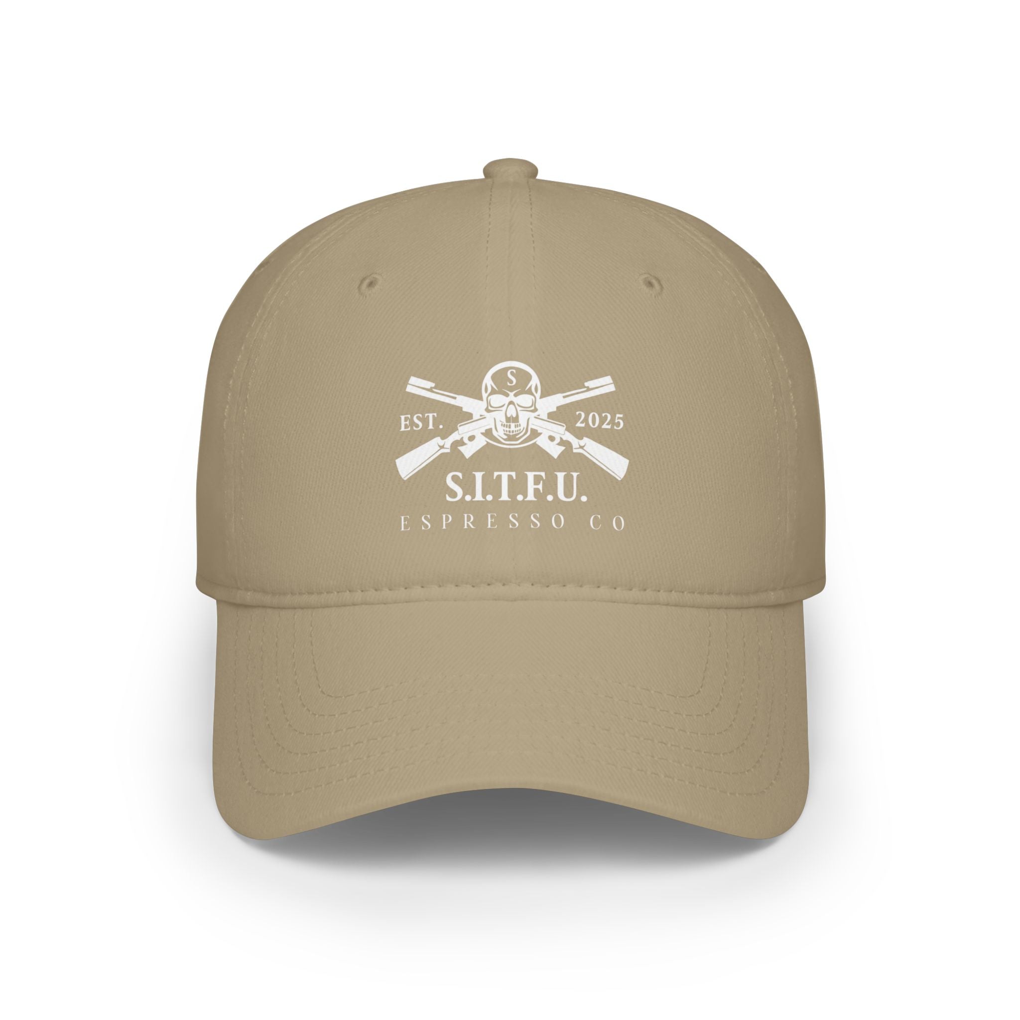 S.I.T.F.U. Espresso Co. Low Profile Baseball Cap