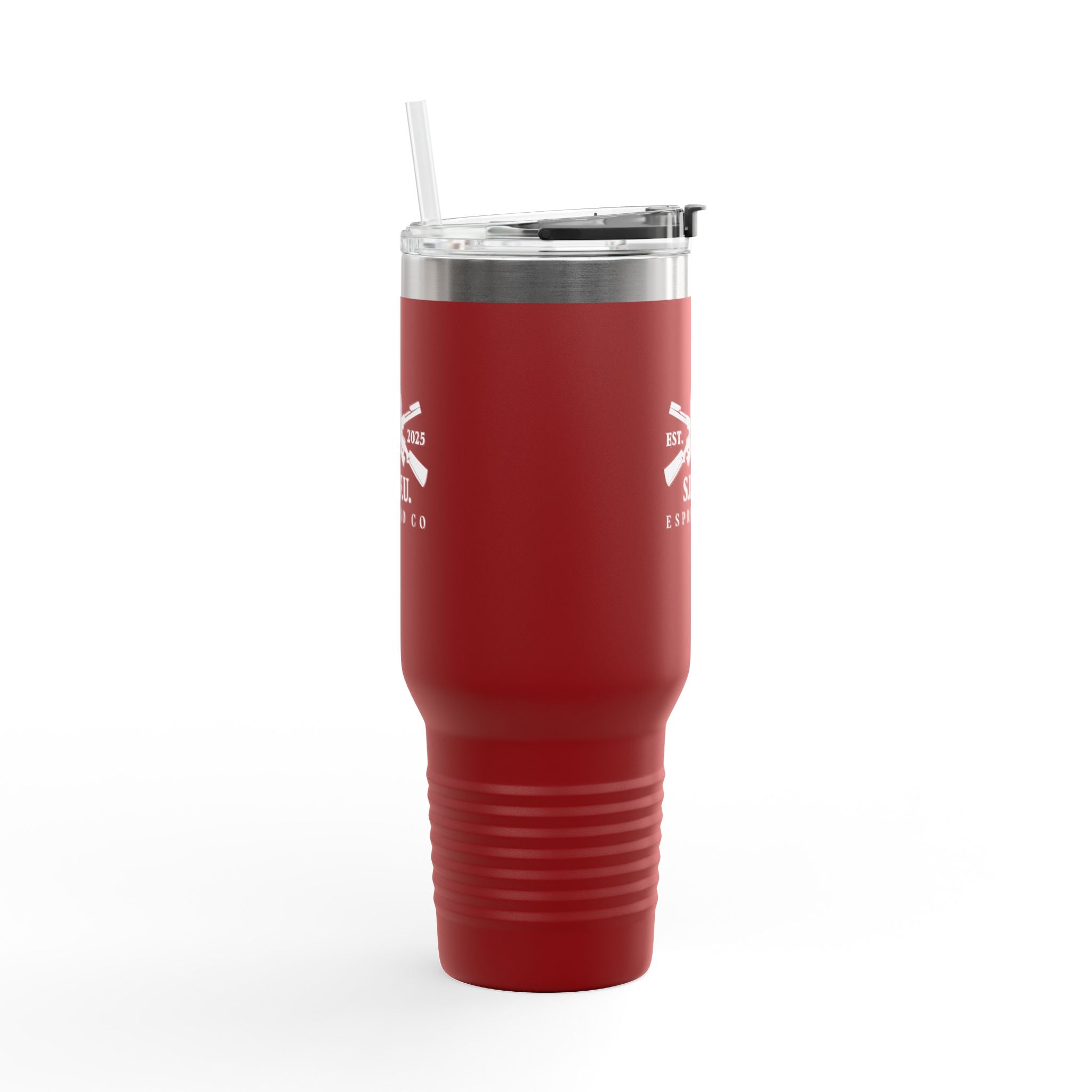 S.I.T.F.U. Red Insulated Travel Mug | 40oz - S.I.T.F.U. Espresso Co
