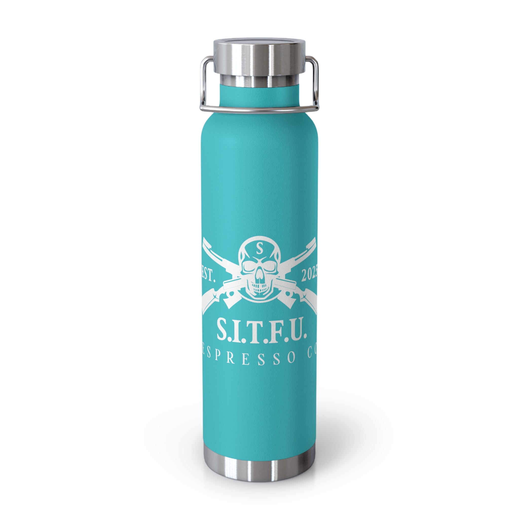 S.I.T.F.U.  Copper Insulated Stainless Steel Hot Thermos - S.I.T.F.U. Espresso Co