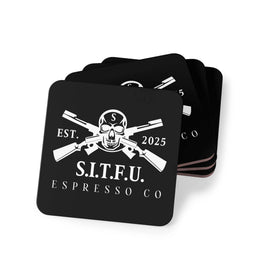 S I T F U Espresso Co Coasters Home Decor 7