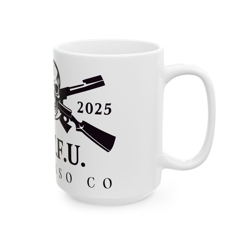S.I.T.F.U. Skull Mug - S.I.T.F.U. Espresso Co