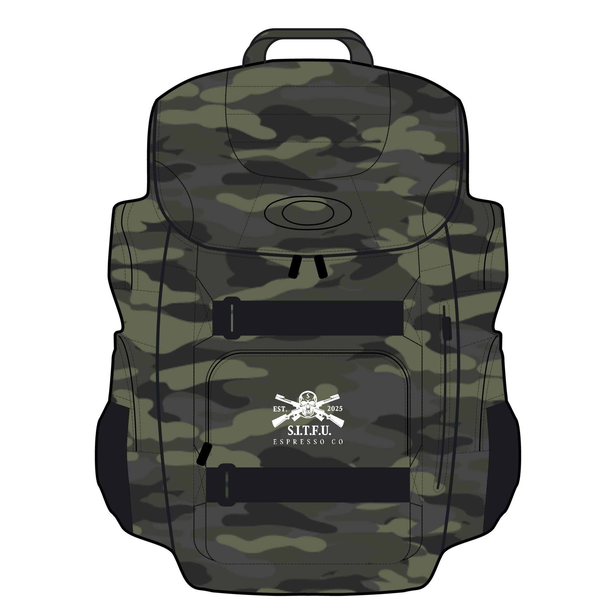 Durable S.I.T.F.U. Adventure Backpack - S.I.T.F.U. Espresso Co