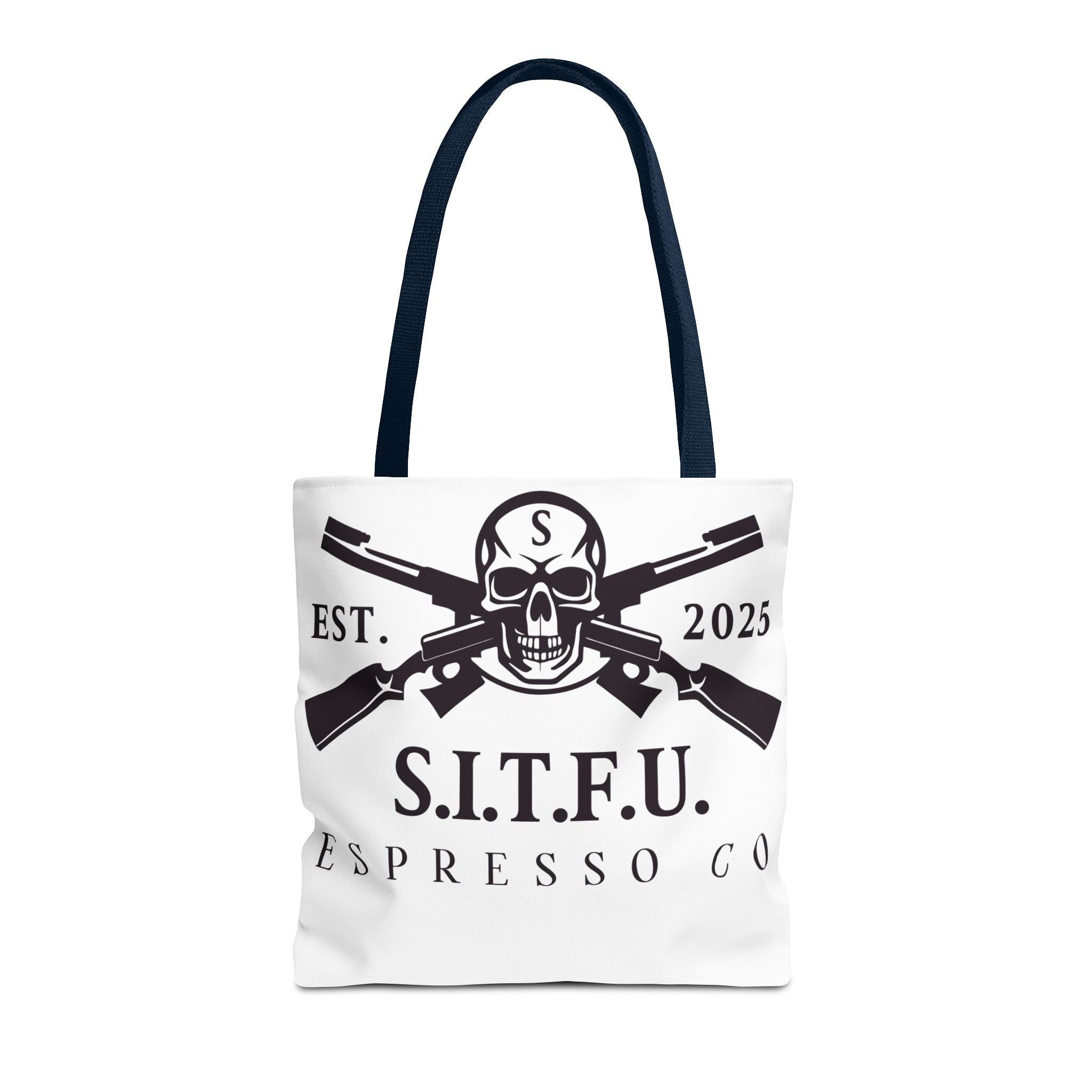 S.I.T.F.U. Espresso Graphic Tote Bag - S.I.T.F.U. Espresso Co