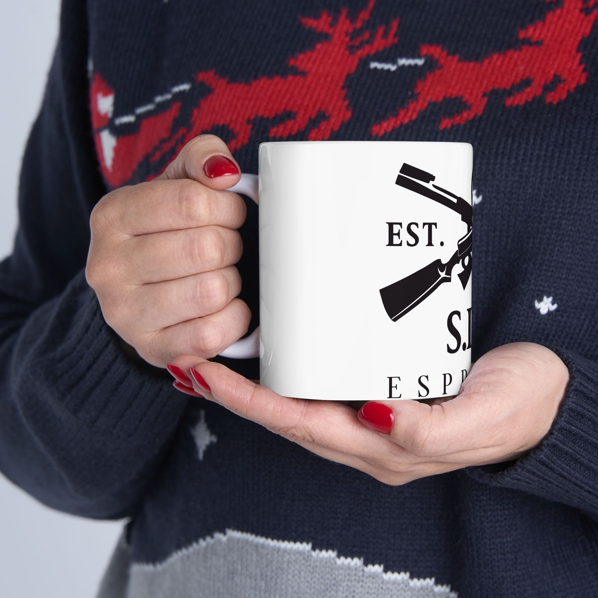 S.I.T.F.U. Skull Mug - S.I.T.F.U. Espresso Co