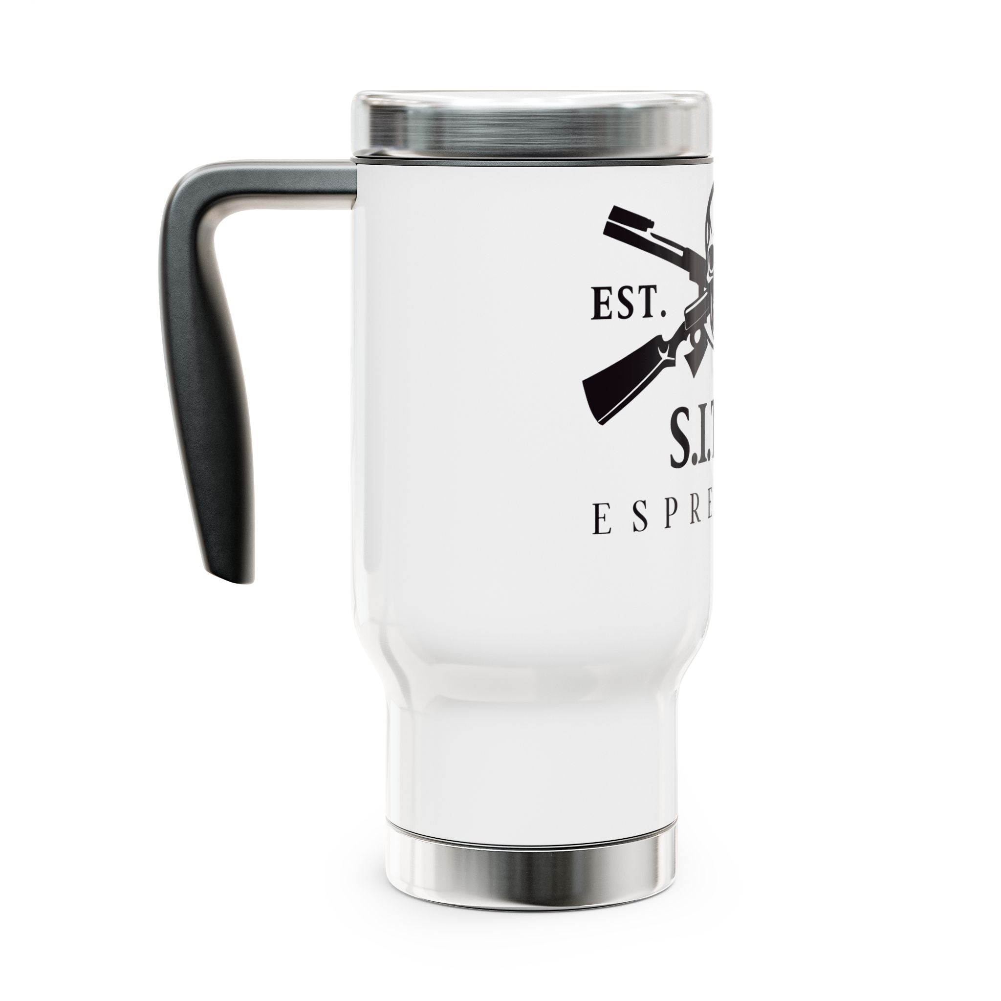 SITFU Espresso Travel Mug | Stainless Steel - Hot/Cold- 14oz - S.I.T.F.U. Espresso Co