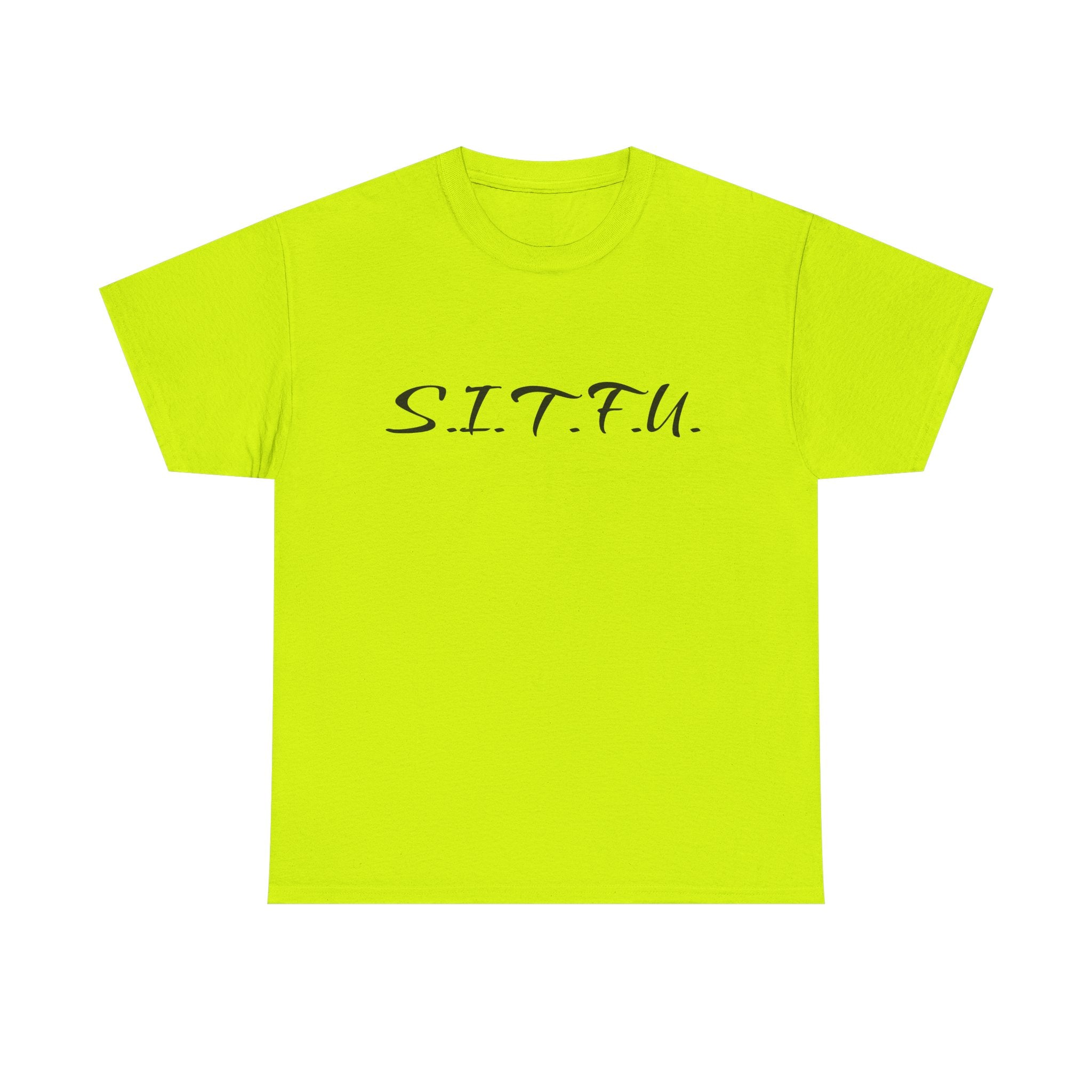 Sitfu Unisex Tee - Cozy Casual Wear, Perfect Gift for Every Occasion - S.I.T.F.U. Espresso Co
