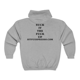S.L.T.F.U Unisex Full Zip Hoodie