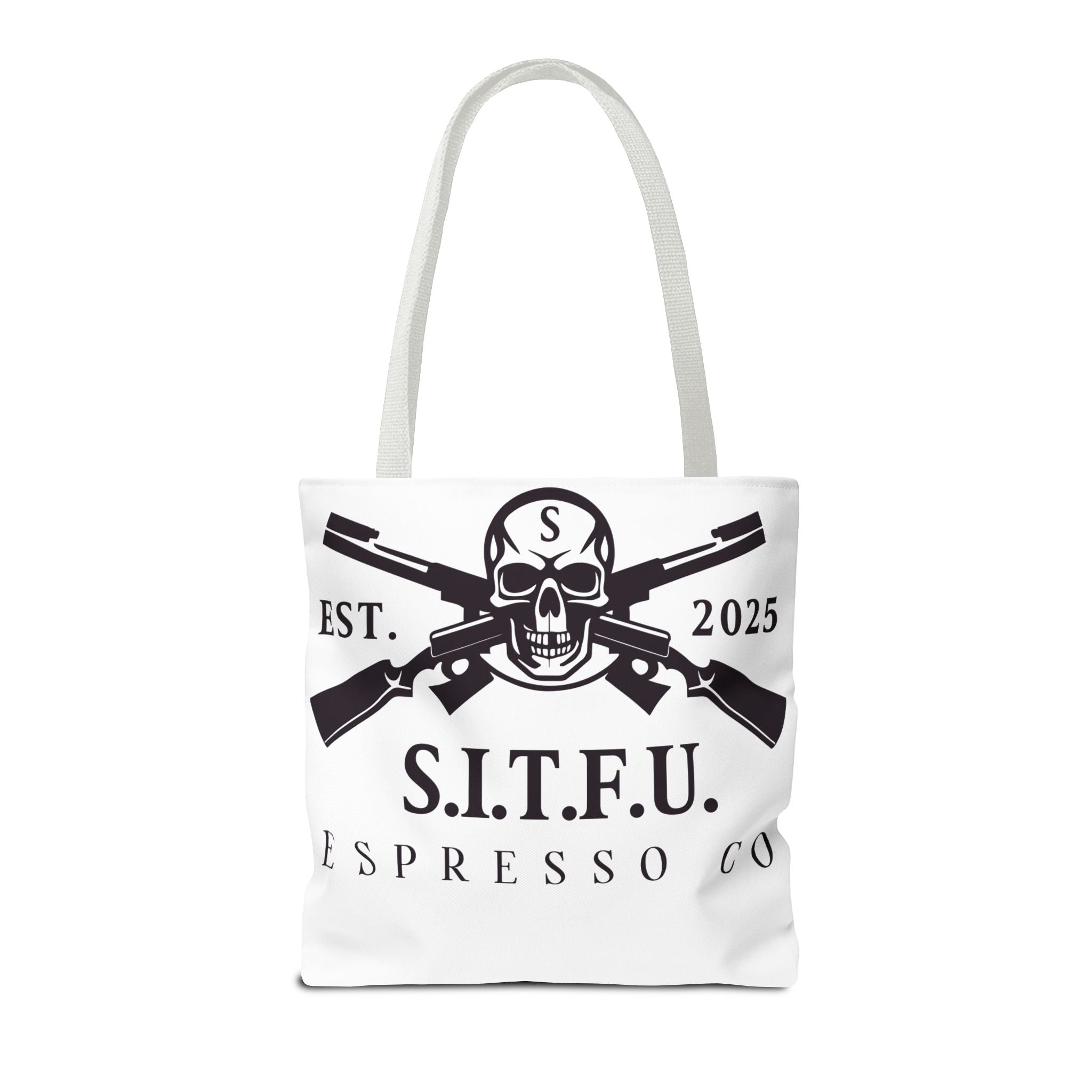 S.I.T.F.U. Espresso Graphic Tote Bag