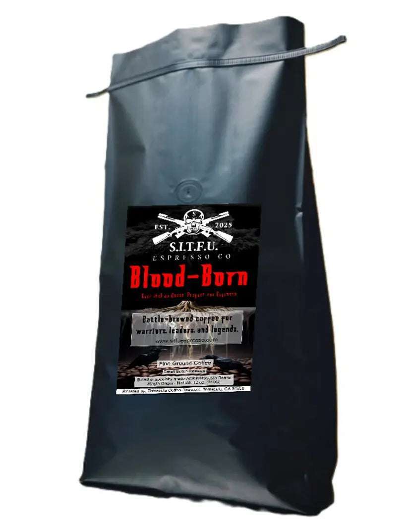 Blood-Born Italian Dark Roast Espresso Coffee 18