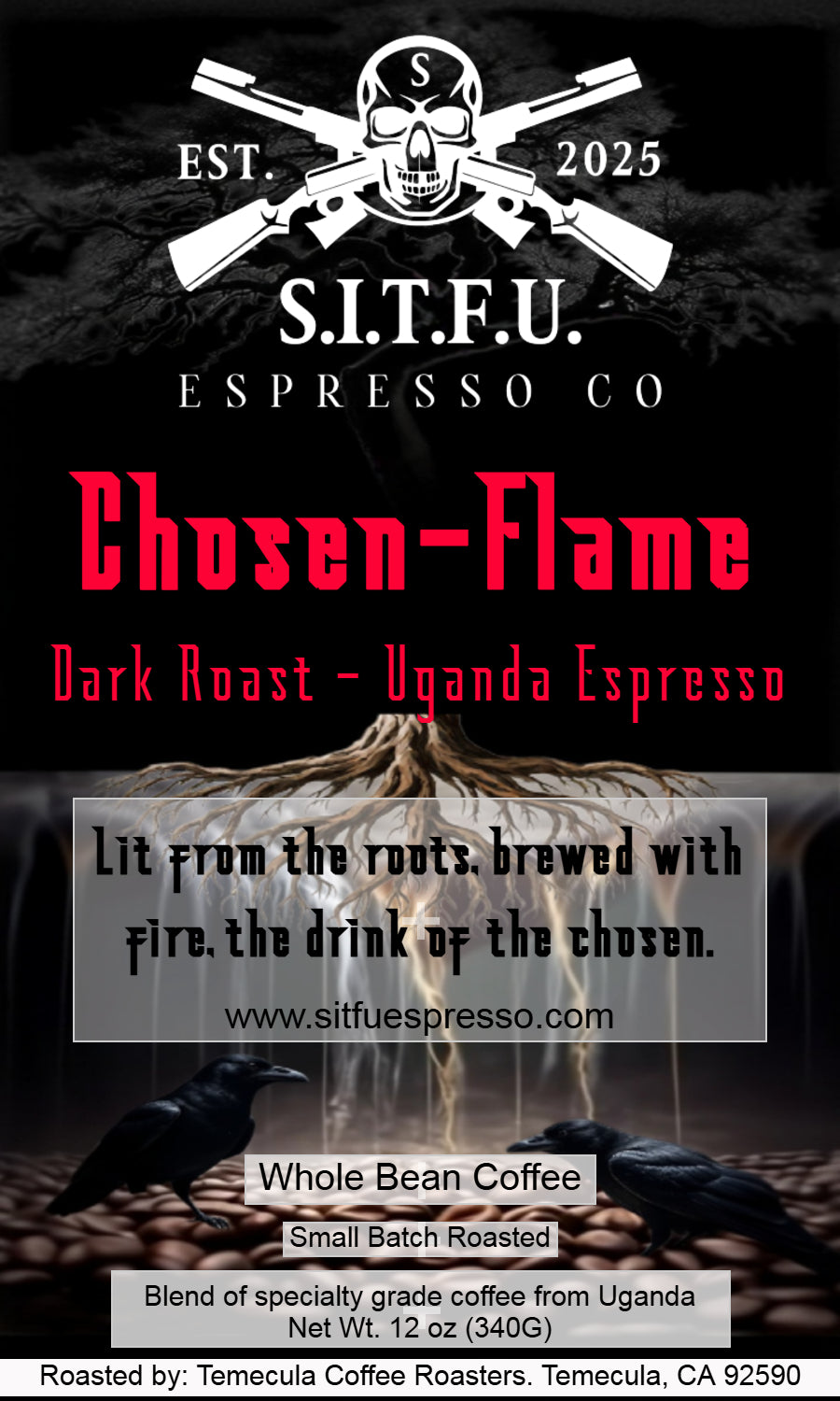 Chosen-Flame Uganda espresso