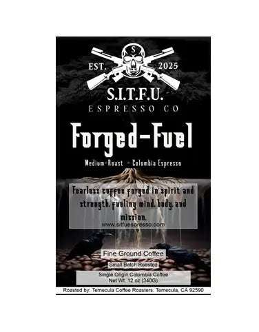 Forged Fuel Colombia Espresso. - S.I.T.F.U. Espresso & Coffee