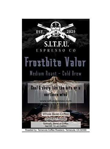 Frostbite Valor Cold Brew Espresso 12oz. or 5Lb bag 84