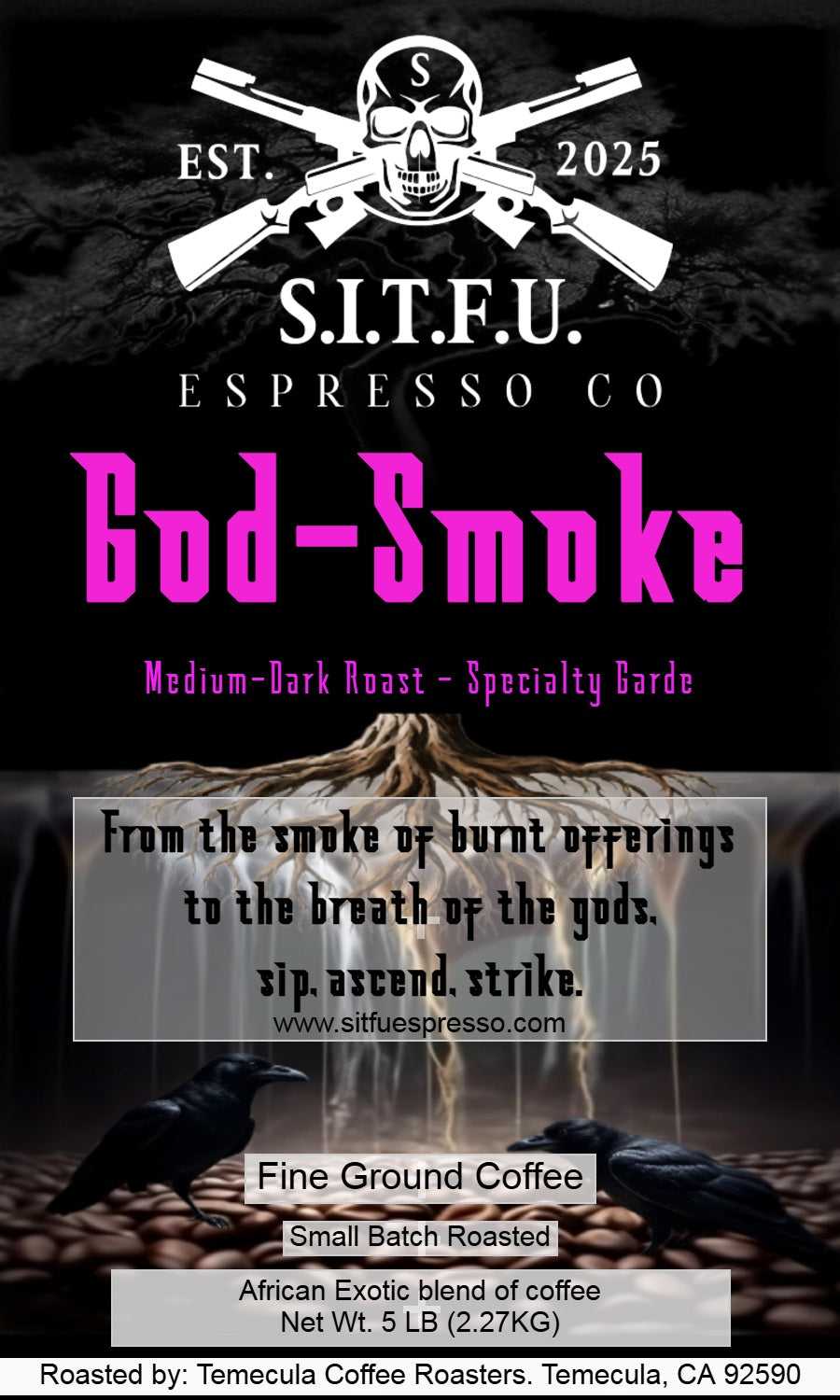 God-Smoke Africa Espresso Coffee 17