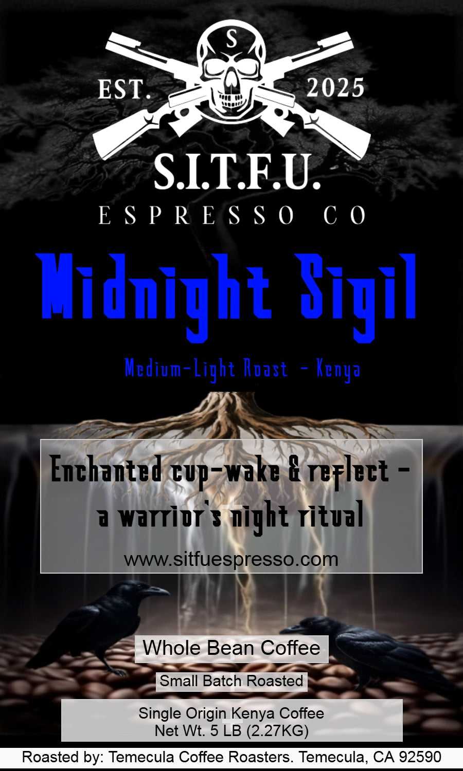 Midnight Sigil Kenya Espresso Coffee 19