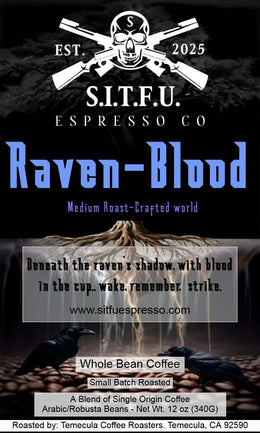 Raven-Blood our House espresso Coffee 17