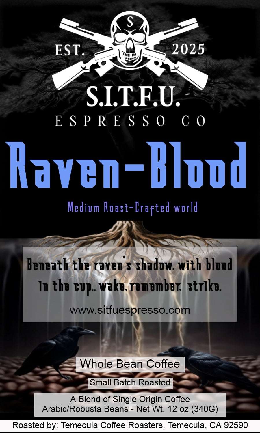 Raven-Blood our House espresso Coffee 17