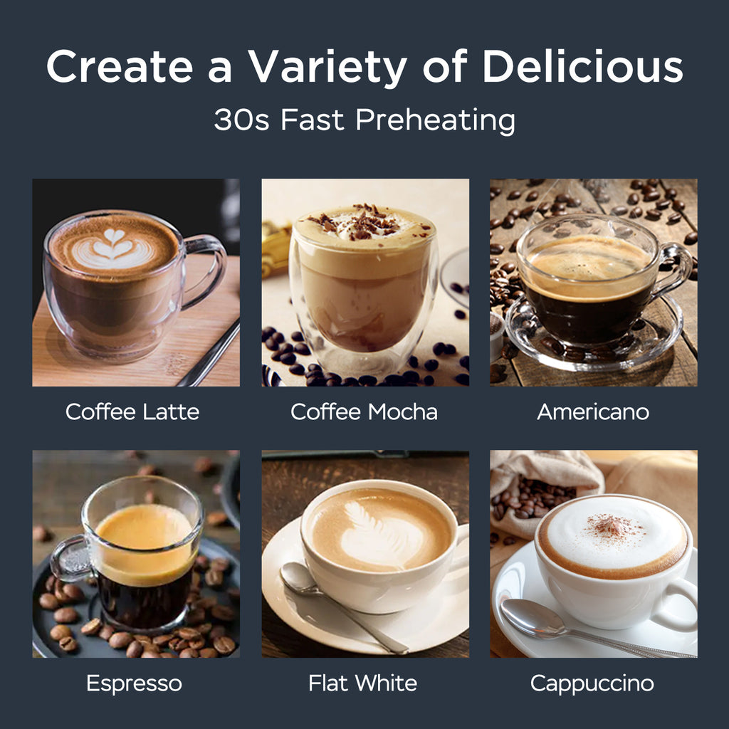 Geek Chef Espresso Machine, With Milk Frother - S.I.T.F.U. Espresso Co