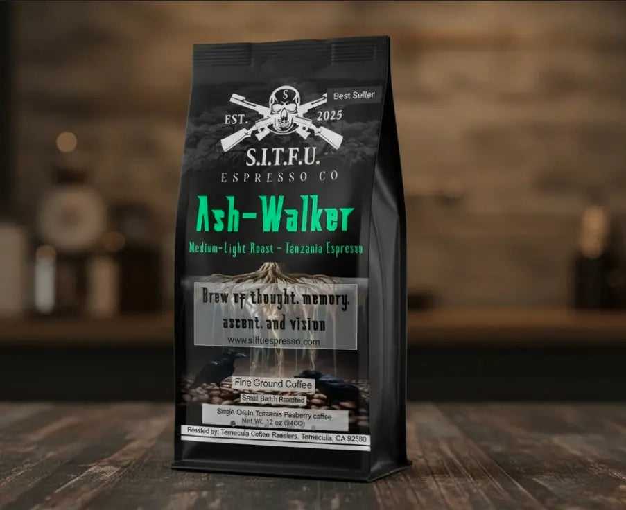 Ash-Walker Tanzania Peaberry Espresso Coffee 19
